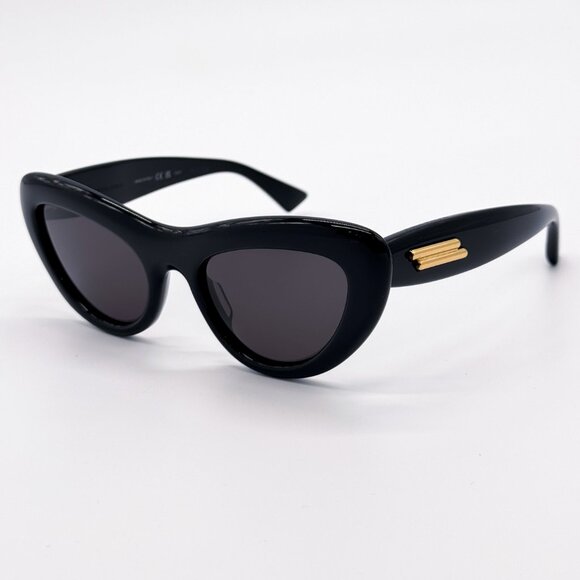 NEW BOTTEGA VENETA BV1282S 001 BLACK CAT EYE WOMEN SUNGLASSES BOTTEGA VENETA main image 6